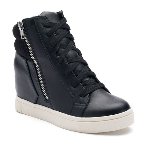 high wedge sneakers for women